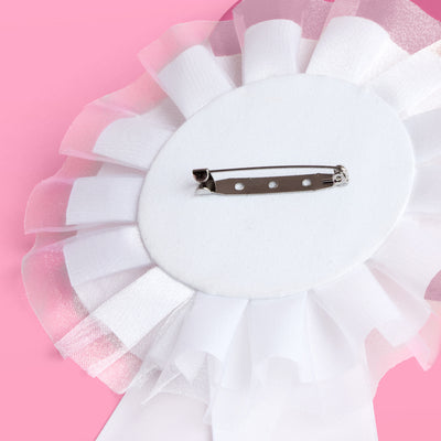 Bride Prize Ribbon - 1 oversized pin