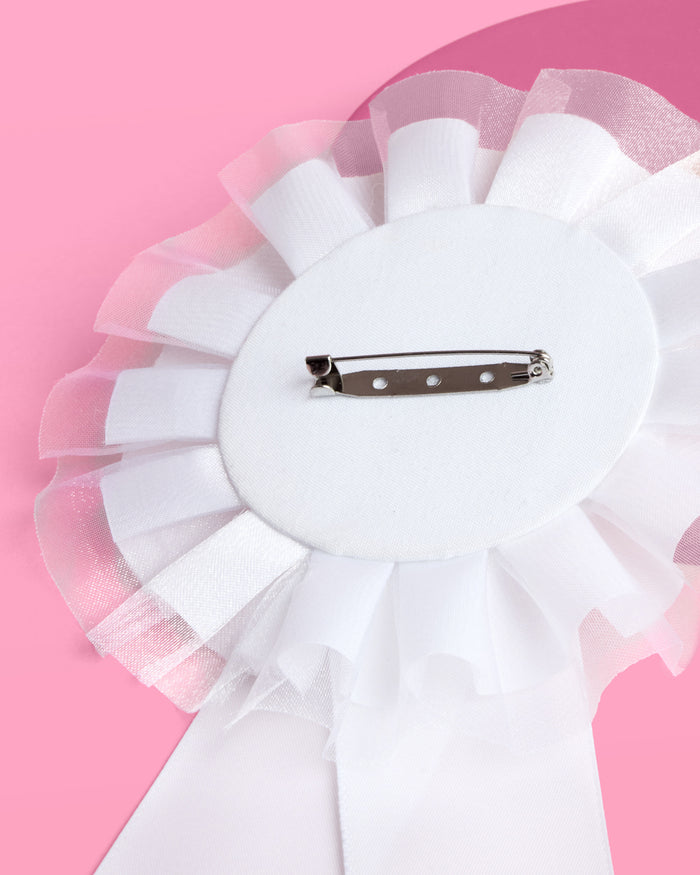 Bride Prize Ribbon - 1 oversized pin