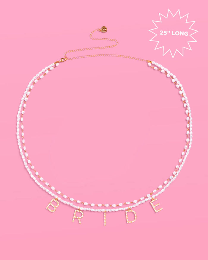 Bride Pearl Belly Chain - pearl + gold body chain