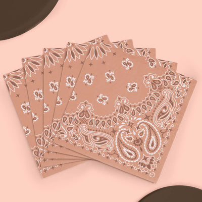 Wild Wild West Napkins - 25 printed napkins