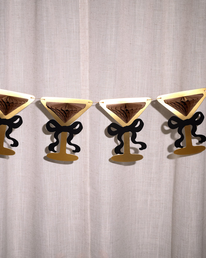 Espresso Martini Banner - 3D paper banner