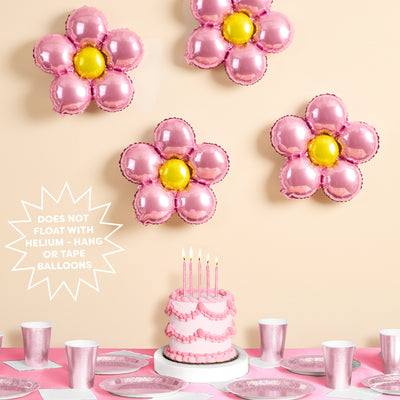 Flower Power Balloon - 4 flower balloons