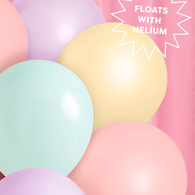 Pastel Balloon Pack - 24 matte balloons