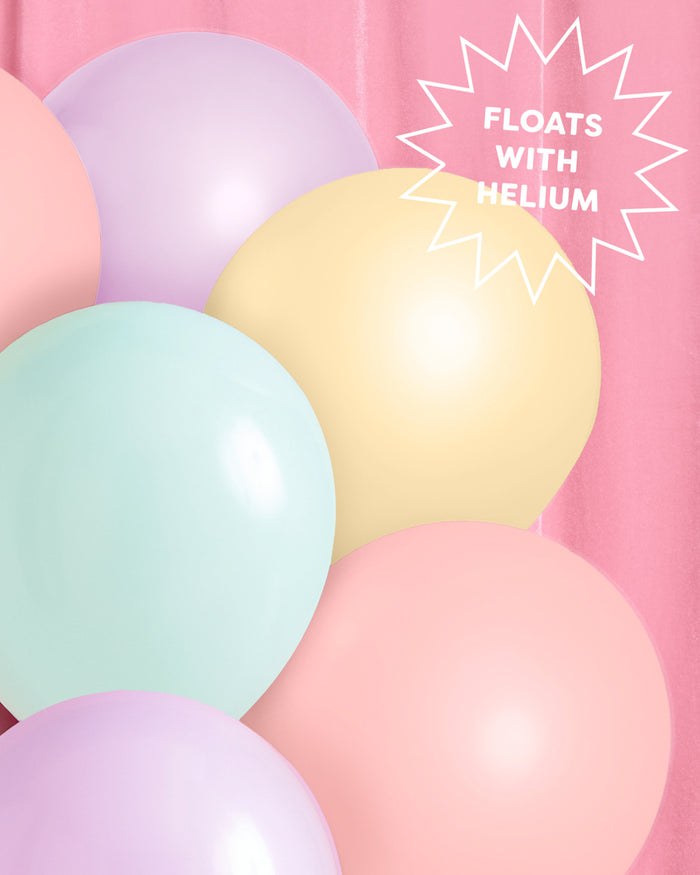 Pastel Balloon Pack - 24 matte balloons
