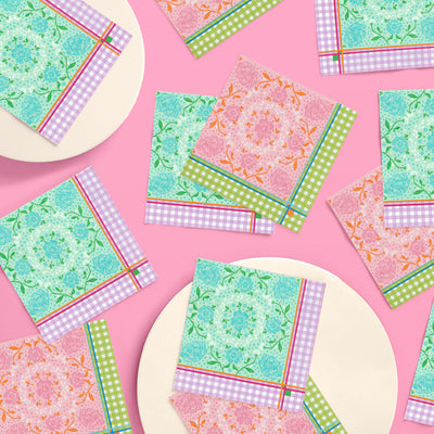 Mahjong Napkins - 24 paper napkins