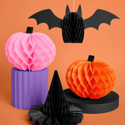 Halloween Accordion Set - 8 paper accordions