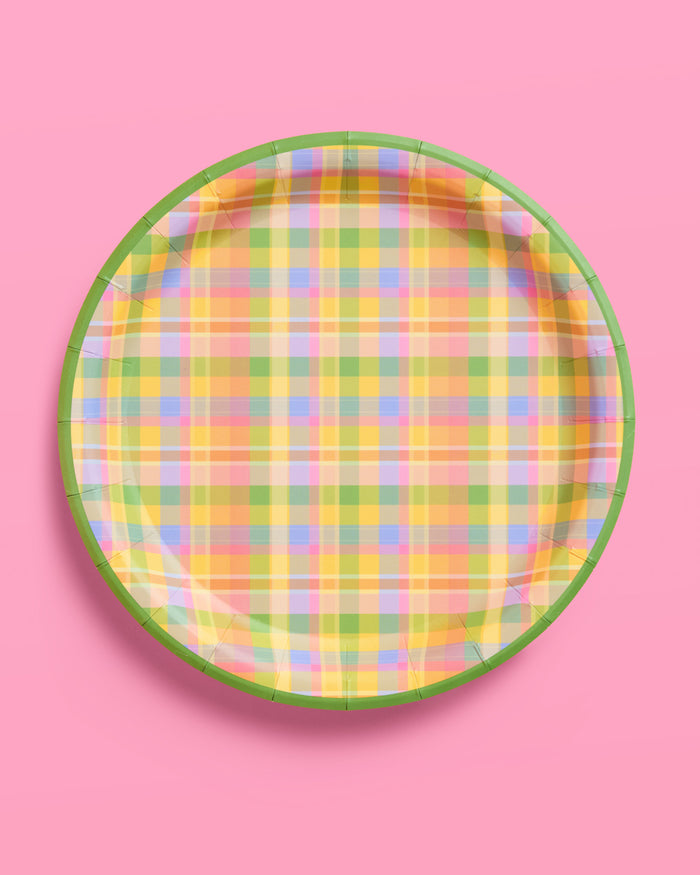 Summer Camp Plates - 24 paper plates