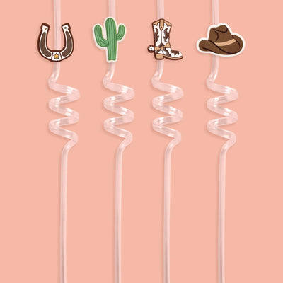 Saddle Up Straws - 16 reusable straws