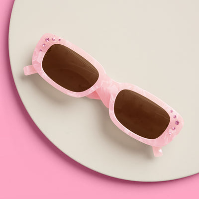 Birthday Girl Sunglasses - marble embossed sunglasses