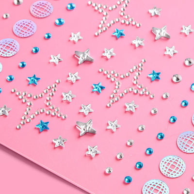Disco Ball Face Gems - 98 pc face gem set