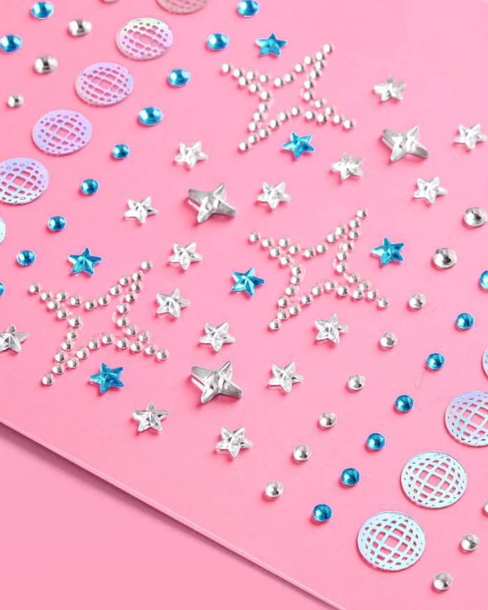 Disco Ball Face Gems - 98 pc face gem set
