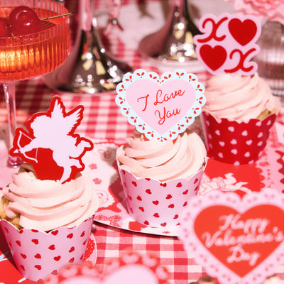 Heaven Sent Toppers - 24 wrappers + toppers