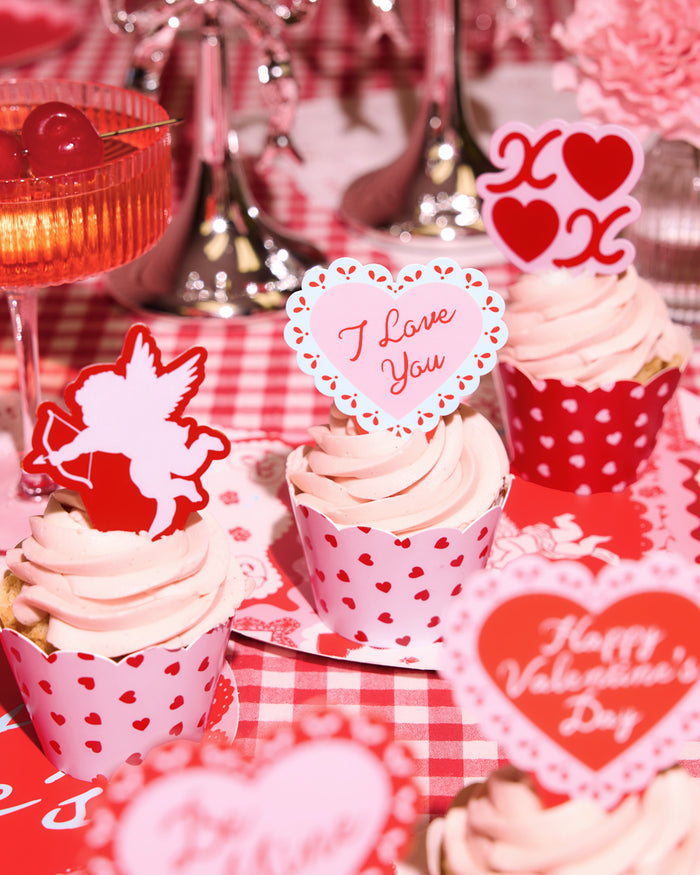 Heaven Sent Toppers - 24 wrappers + toppers