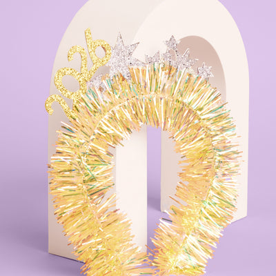 NYE 2026 Headband - fringe headband
