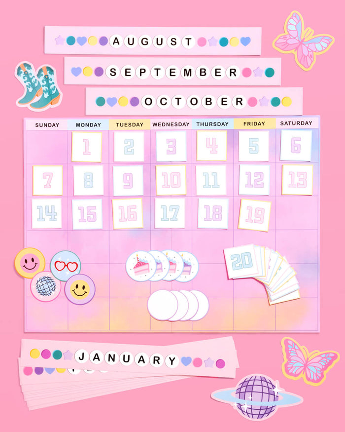 Eras Calendar Set - 79pc set