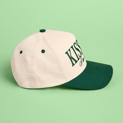 Kiss Me I'm Irish Hat - embroidered trucker hat