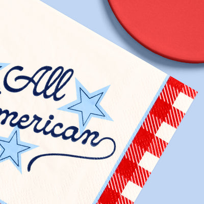 All American Napkins - 24 paper napkins