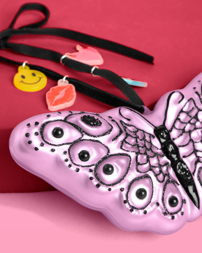 Good Idea Butterfly Ornament - ornament w. charms