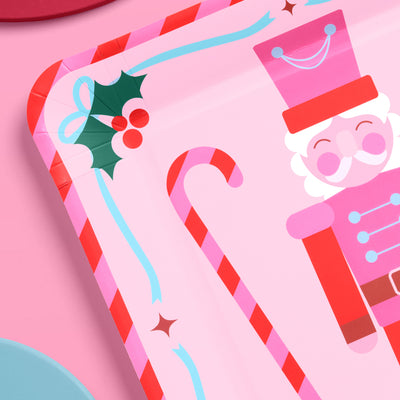 Nutcracker Plates - 25 paper plates