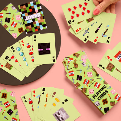 Pixel Mining Gamer Cards - 54 playing cards