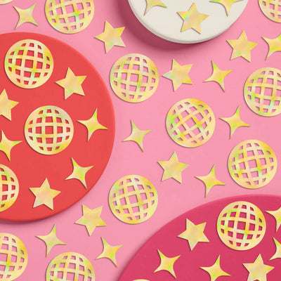 Golden Confetti - 200 pc foil confetti