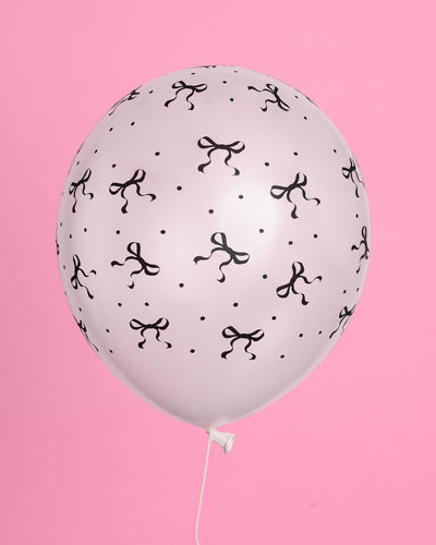 Little Black Bow Pack - 24 latex balloons