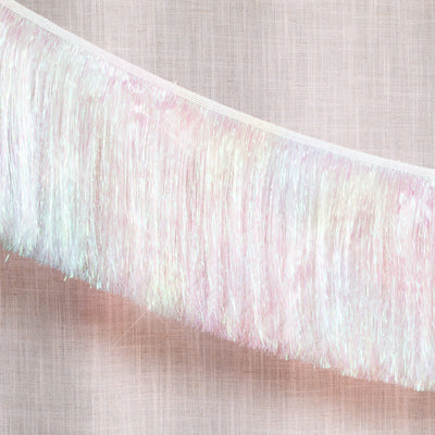 Iridescent Fringe - iridescent foil banner