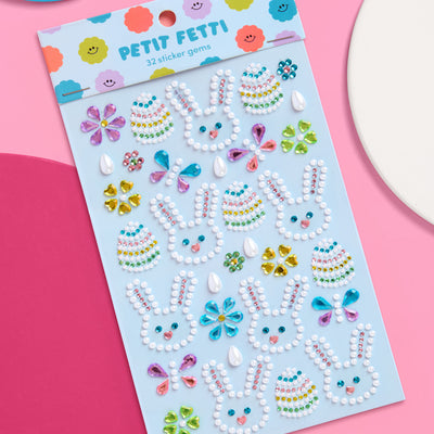 Easter Gem Set - 32 adhesive gems
