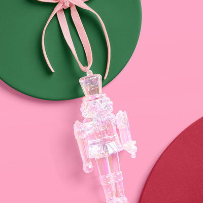 Nutcracker Ornament - iridescent ornament