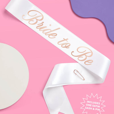 Love in Luxe Kit - bride to be sash + veil