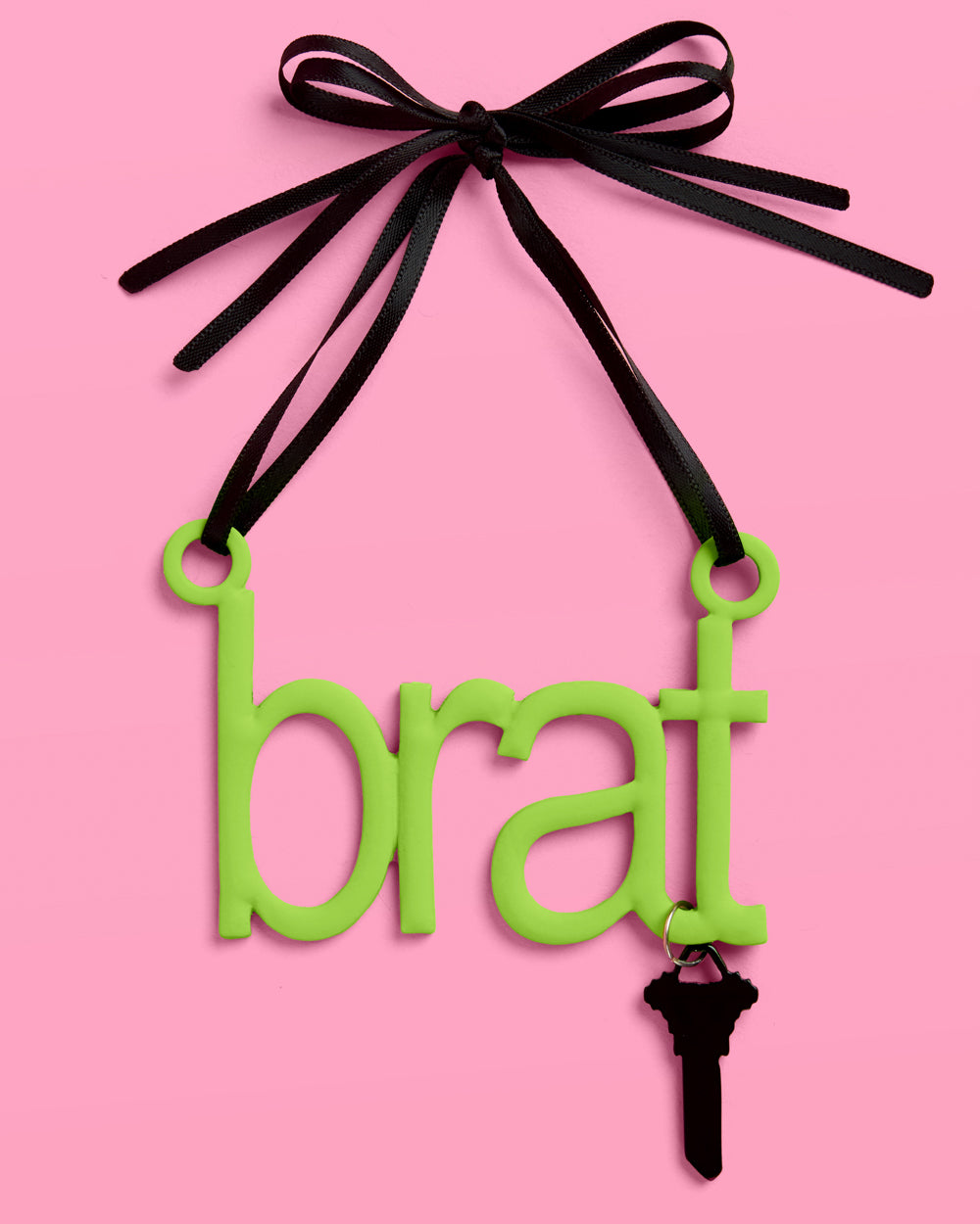 Brat Ornament - neon green ornament