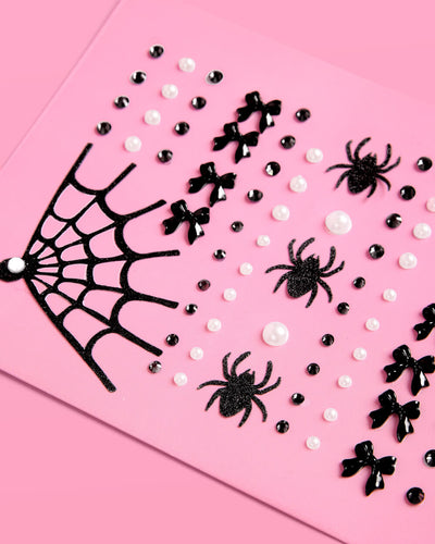 Romantic Horror Gem Set - 79 adhesive face gems