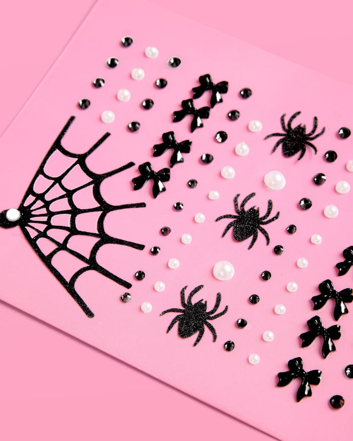 Romantic Horror Gem Set - 79 adhesive face gems