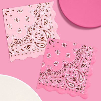 Cowgirl Trio - tablecloth, napkins, + plates
