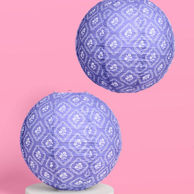 Coastal Lanterns - set of 6 paper lanterns