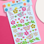 Butterfly Gem Set - 36 adhesive face gems