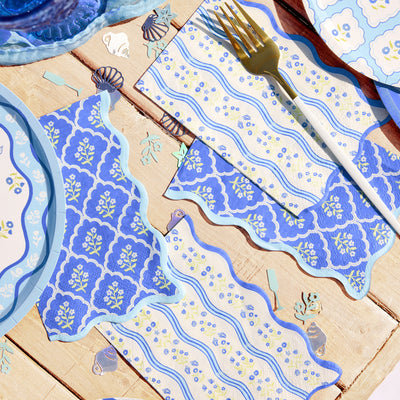 Coastal Napkins - 24 printed napkins