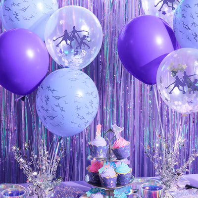 Kpop Party Balloons - 24 purple latex balloons