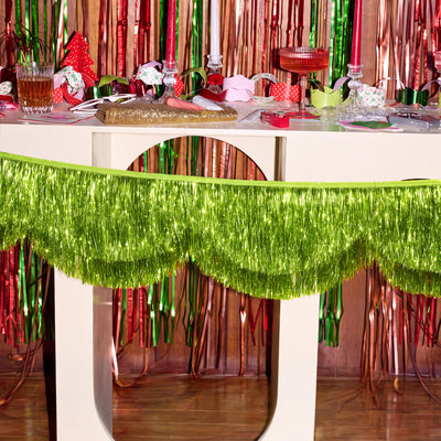 Limelight Scallop Fringe - scalloped banner