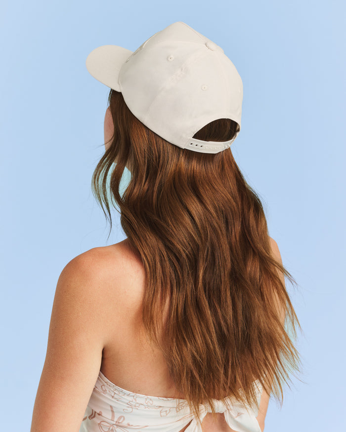 Neutral Bride Trucker Hat - emboridered hat