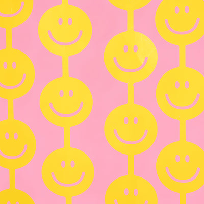 Smiley Curtain - matte foil curtain