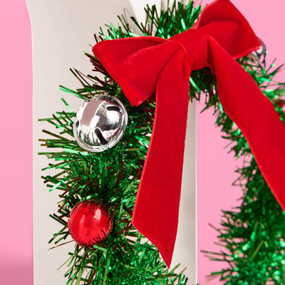 Oh Christmas Headband - fringe + bow headband