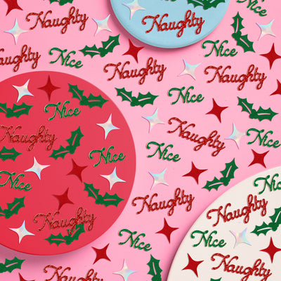 Naughty or Nice Confetti - 200 pc confetti