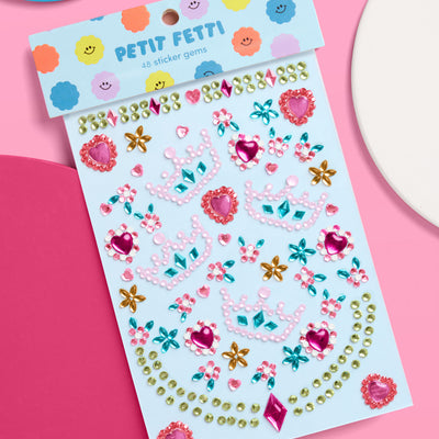 Pretty Princess Gem Set - 53 adhesive gems