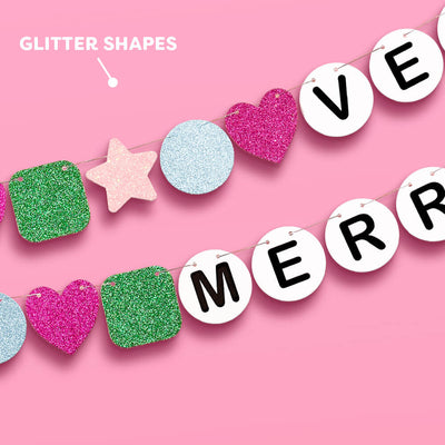 Very Merry Era Banner - friendship bracelet banner