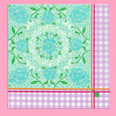 Mahjong Napkins - 24 paper napkins