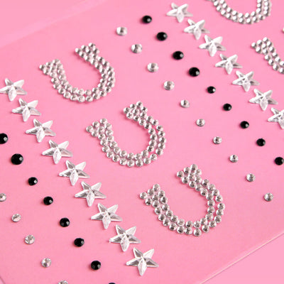 Texas Hold 'Em Gem Set - 64 adhesive face gems