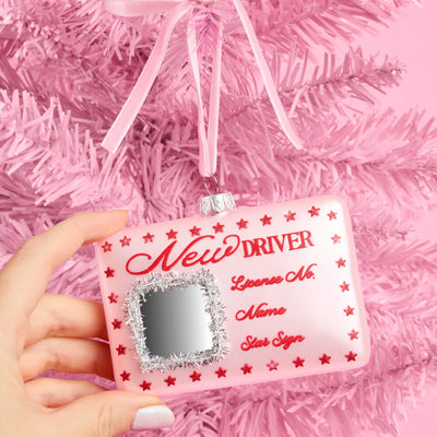 New Driver Ornament - License-Shaped Ornament