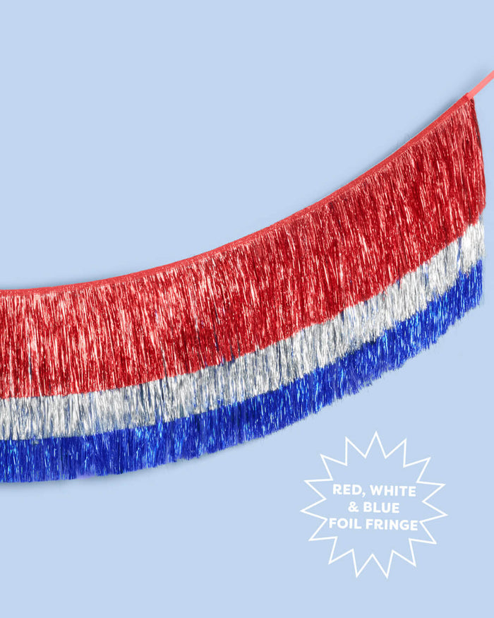 Americana Fringe - triple layered banner