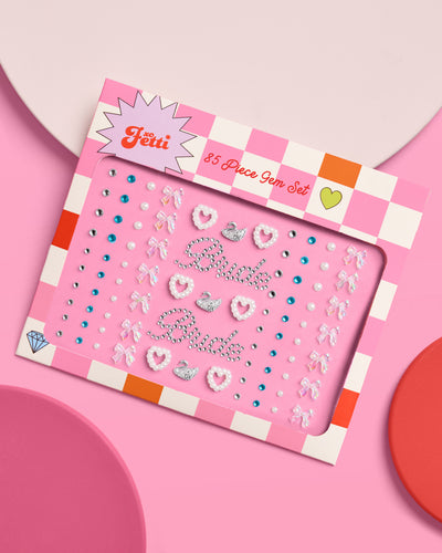 Bride Face Gems - 85 adhesive face gems